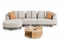 Colțar modular extensibil AMORA cu șezlong 305 x 170 cm 