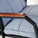 Canapea de grădină 2 locuri SIESTA cu perne, Opțiuni culoare