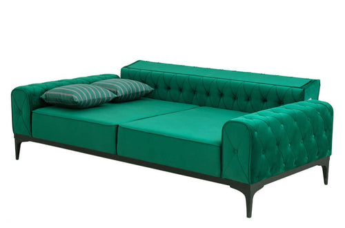 Canapea extensibilă 3 locuri LOTUS 220 cm, Easy clean, Opțiuni culoare