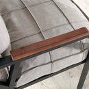 Canapea de grădină 2 locuri SIESTA cu perne, Opțiuni culoare