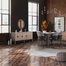 Comodă cu Oglindă VISTA 4 uși 198 x 85 cm - Maroom