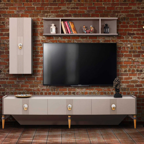 Comodă TV VISTA 3 sertare 211 cm - Maroom