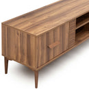 Set Comodă TV LEILA 5 rafturi 1 ușă 2 sertare 200 cm - Maroom