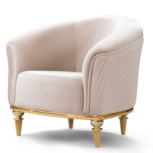 Fotoliu MARINA 77 cm, Easy clean, Opțiuni culoare