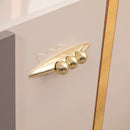 Comodă cu oglindă SHILA 4 uşi 197 x 79 cm - Maroom