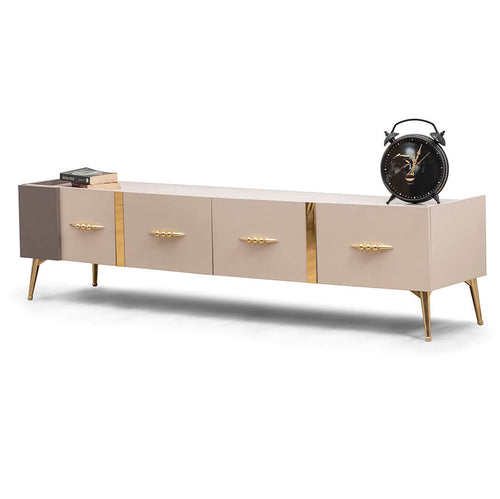 Set Comodă TV SHILA 2 rafturi 4 sertare 1 ușa 185 cm - Maroom