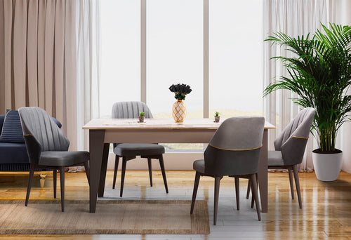 Masă extensibilă SHILA 170 ( 205 ) x 89 cm - Maroom