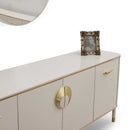 Comodă ECRU 4 uși 195 x 78 cm - Maroom