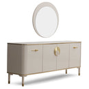 Oglindă ECRU J diametru 75 cm - Maroom