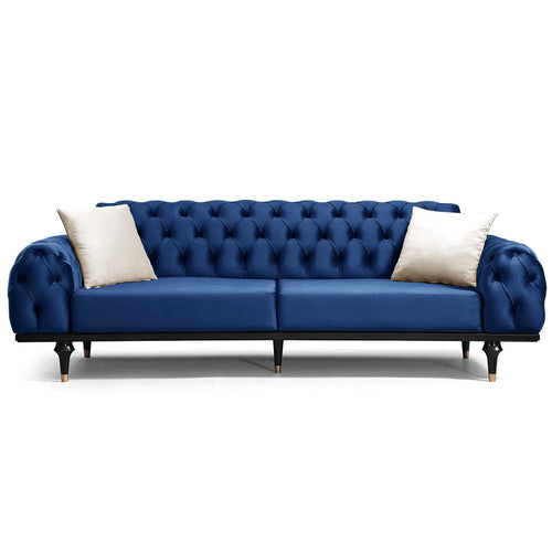 Canapea extensibilă 3 locuri TRIESTE 235 cm, Easy clean, Opțiuni culoare