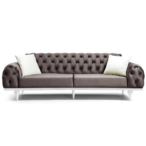 Canapea extensibilă 3 locuri TRIESTE 235 cm, Easy clean, Opțiuni culoare