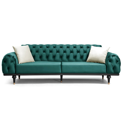 Canapea extensibilă 3 locuri TRIESTE 235 cm, Easy clean, Opțiuni culoare