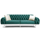 Canapea extensibilă 3 locuri TRIESTE 235 cm, Easy clean, Opțiuni culoare