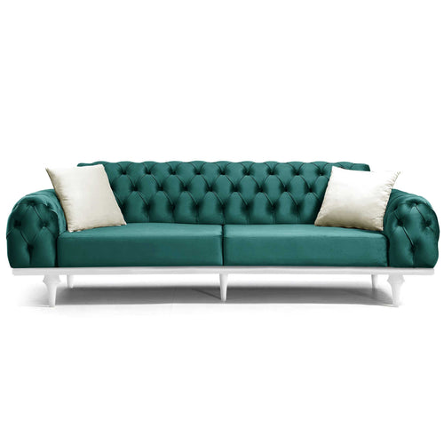 Canapea extensibilă 3 locuri TRIESTE 235 cm, Easy clean, Opțiuni culoare