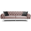 Canapea extensibilă 3 locuri TRIESTE 235 cm, Easy clean, Opțiuni culoare