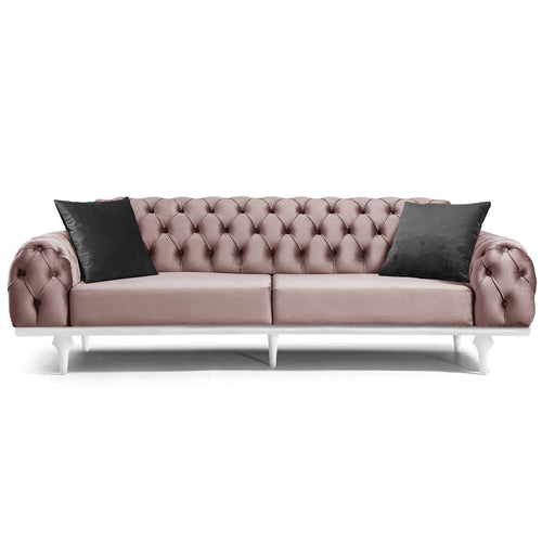 Canapea extensibilă 3 locuri TRIESTE 235 cm, Easy clean, Opțiuni culoare