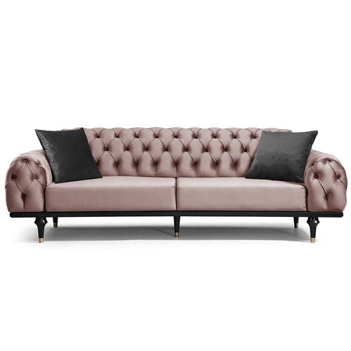 Canapea extensibilă 3 locuri TRIESTE 235 cm, Easy clean, Opțiuni culoare