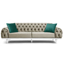 Canapea extensibilă 3 locuri TRIESTE 235 cm, Easy clean, Opțiuni culoare