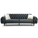 Canapea extensibilă 3 locuri TRIESTE 235 cm, Easy clean, Opțiuni culoare