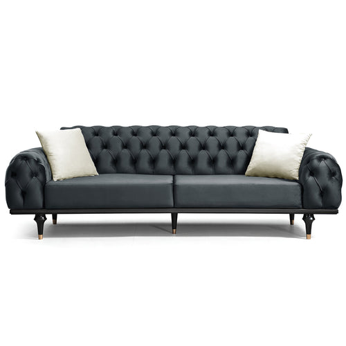 Canapea extensibilă 3 locuri TRIESTE 235 cm, Easy clean, Opțiuni culoare