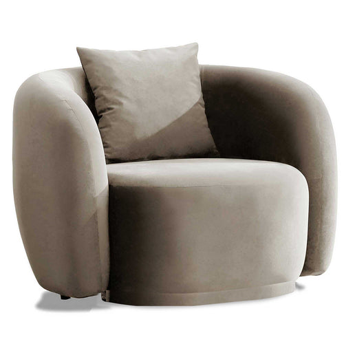 Fotoliu MUFFIN-MR, Opțiuni culoare, Material : Catifea  Picior&nbsp : Metal Argintiui -  gold - tesatura , Pernă Pentru Spate : Burete moale