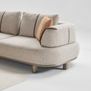 Colțar modular extensibil AMORA cu șezlong 305 x 170 cm 