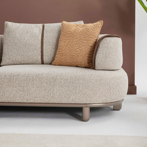 Colțar modular extensibil AMORA cu șezlong 305 x 170 cm 