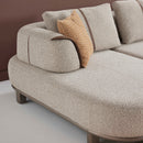 Colțar modular extensibil AMORA cu șezlong 305 x 170 cm 