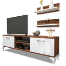 Set comodă TV HARMONY 4 rafturi 2 uși 150 cm, Opțiuni culoare