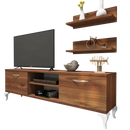 Set comodă TV HARMONY 4 rafturi 2 uși 150 cm, Opțiuni culoare