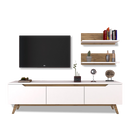 Set Comodă Tv ELITE 2 rafturi 3 uşi 180 cm, Opţiuni culoare