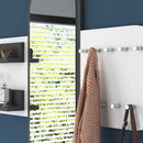 Cuier cu oglindă HELEN 122 cm 2 rafturi 9 agățători, Opțiuni culoare