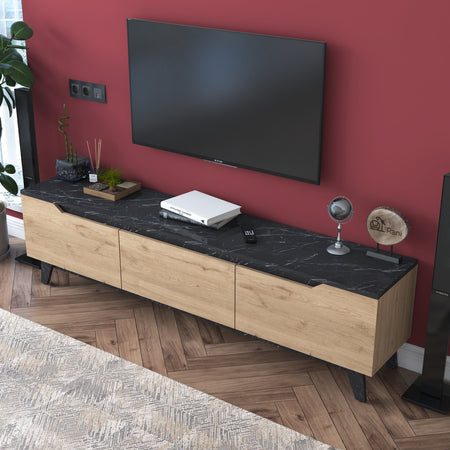 Comodă Tv ELITE 3 uşi 180 cm, Optiuni culoare