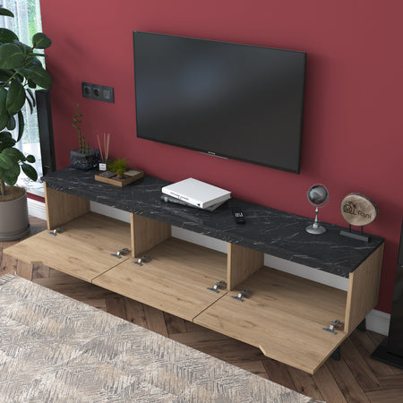 Comodă Tv ELITE 3 uşi 180 cm, Optiuni culoare