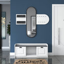 Set cuier și pantofar cu oglindă PRETTY HELEN 120 cm, Opțiuni culoare