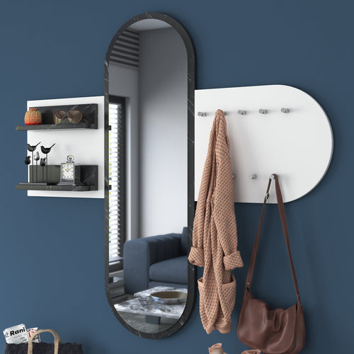 Set cuier și pantofar cu oglindă PRETTY HELEN 120 cm, Opțiuni culoare