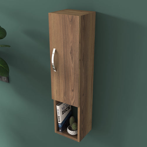 Dulap de perete TWINS 1 raft 1 ușa 22 x 90 cm - Maroom