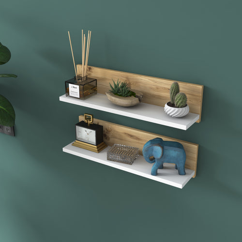 Set raft de perete TWINS 2 rafturi 60 cm