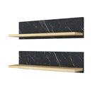 Set raft de perete TWINS 2 rafturi 60 cm