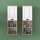 Dulap de perete TWINS 2 rafturi 1 ușa 29 x 90 cm - Maroom