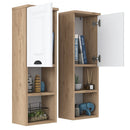 Dulap de perete TWINS 2 rafturi 1 ușa 29 x 90 cm - Maroom