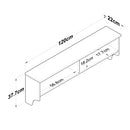 Raft de perete TWINS 2 rafturi 120 cm - Maroom