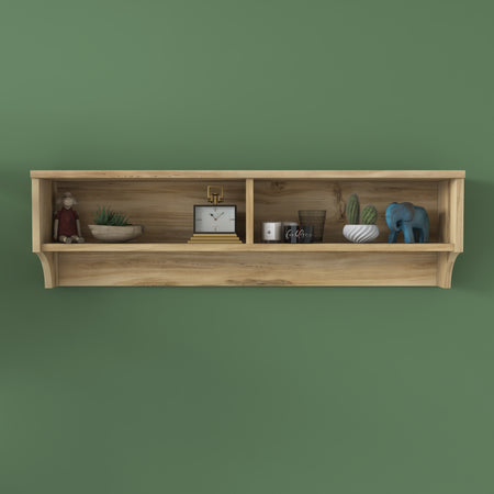 Raft de perete TWINS 2 rafturi 120 cm - Maroom