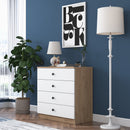 Comodă VICTORIA 4 sertare 80 x 80 cm - Maroom