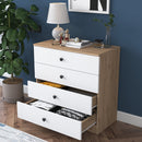 Comodă VICTORIA 4 sertare 80 x 80 cm - Maroom