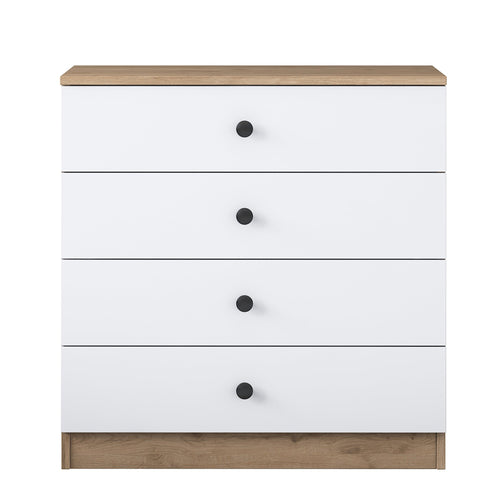 Comodă VICTORIA 4 sertare 80 x 80 cm - Maroom