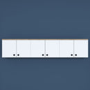 Dulap de perete VICTORIA 6 uși 180 x 44 cm, Opțiuni culoare