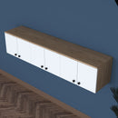 Dulap de perete VICTORIA 6 uși 180 x 44 cm, Opțiuni culoare