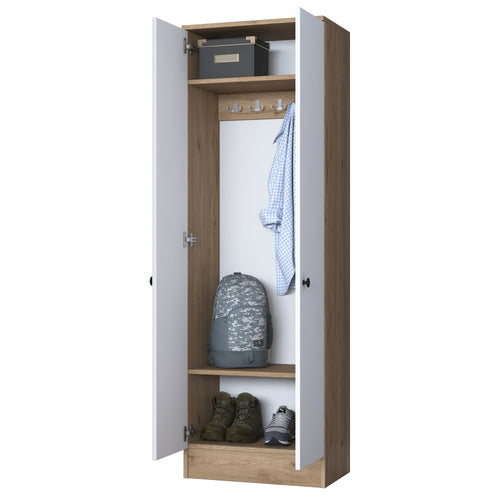 Dulap cu cuier VICTORIA 2 uși 60 x 183 cm, Opțiuni culoare