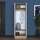 Dulap cu cuier VICTORIA 2 uși 60 x 183 cm, Opțiuni culoare